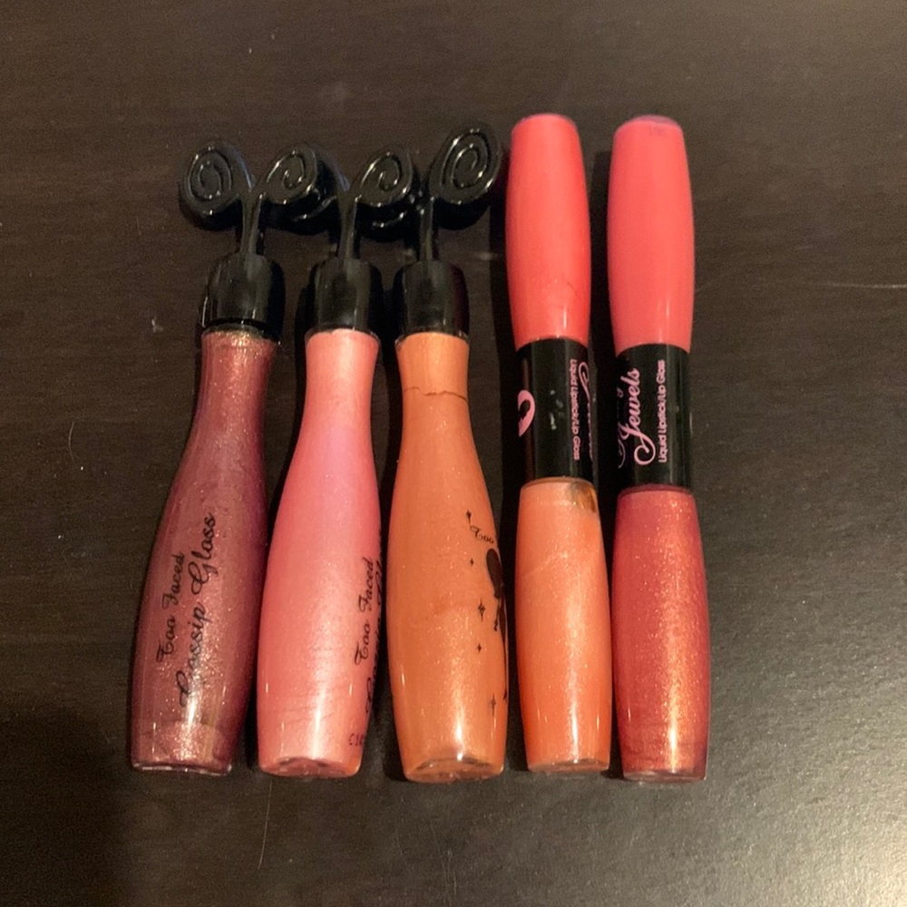 Vintage Too Faced glosses.
